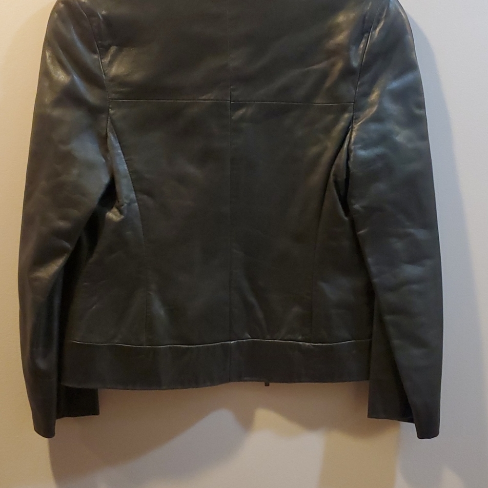 Calvin Klein leather jacket - Picture 4 of 15